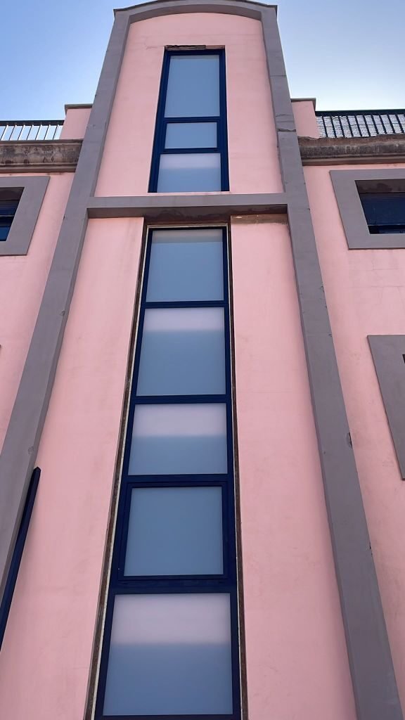Trabajo realizado - fachada de ventanas aluminio