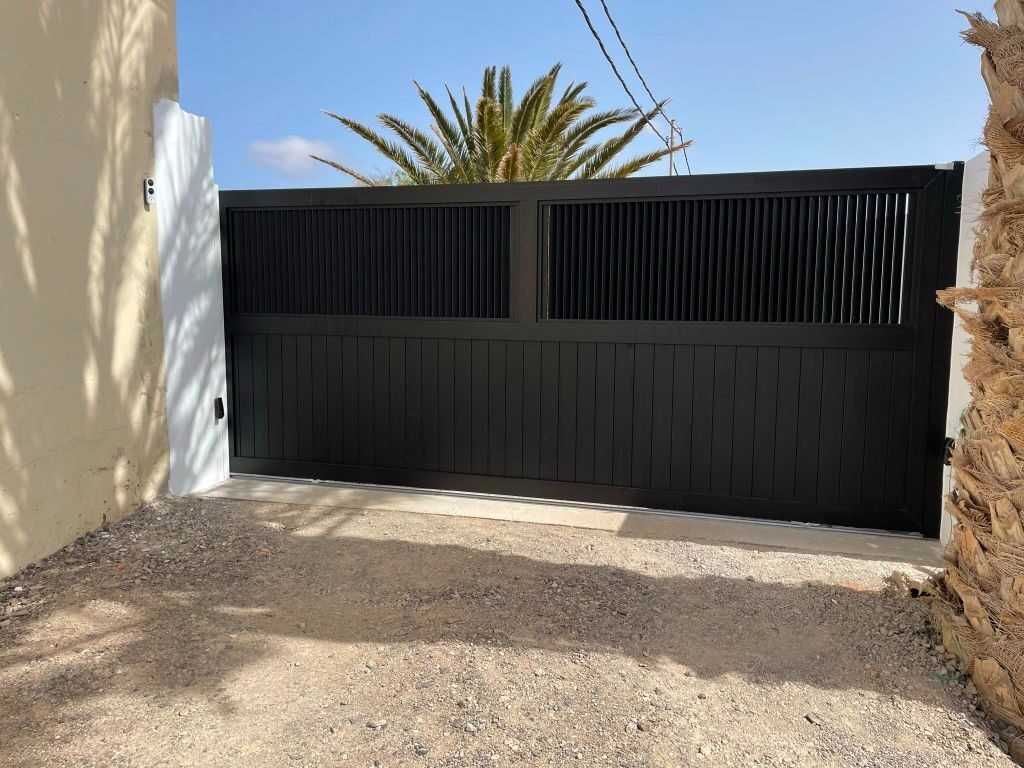 Trabajo realizado - puerta de garaje basculante