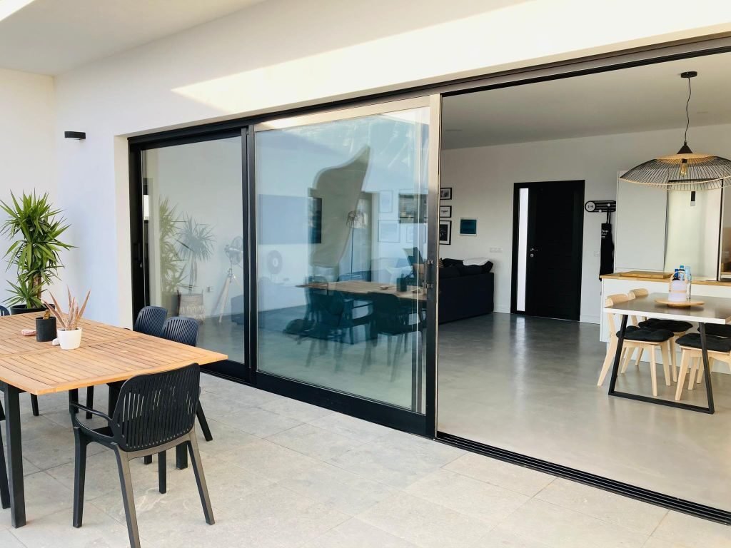 Trabajo realizado - ventana y cerramiento de aluminio